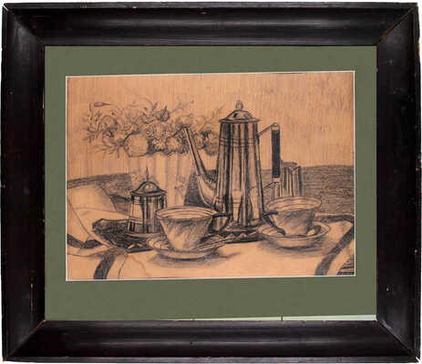 Неизвестный художник. Натюрморт с чайником 